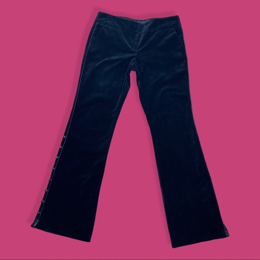 Vintage 90s/Y2K Velour Button Up Pants